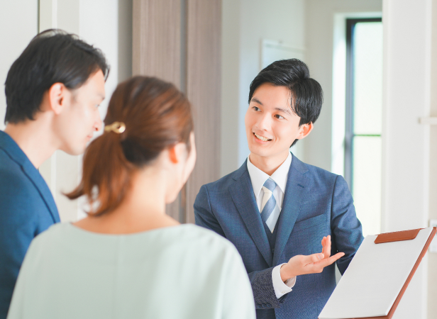 担当者の丁寧なアドバイス